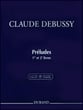 Preludes, Books 1 and 2 Complete piano sheet music cover